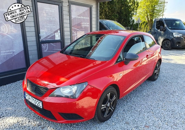 Seat Ibiza cena 18900 przebieg: 153000, rok produkcji 2012 z Żywiec małe 352